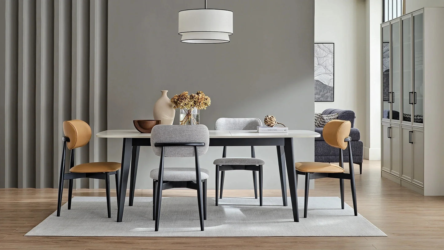 TRENTO Extendable Dining Table - 160 cm