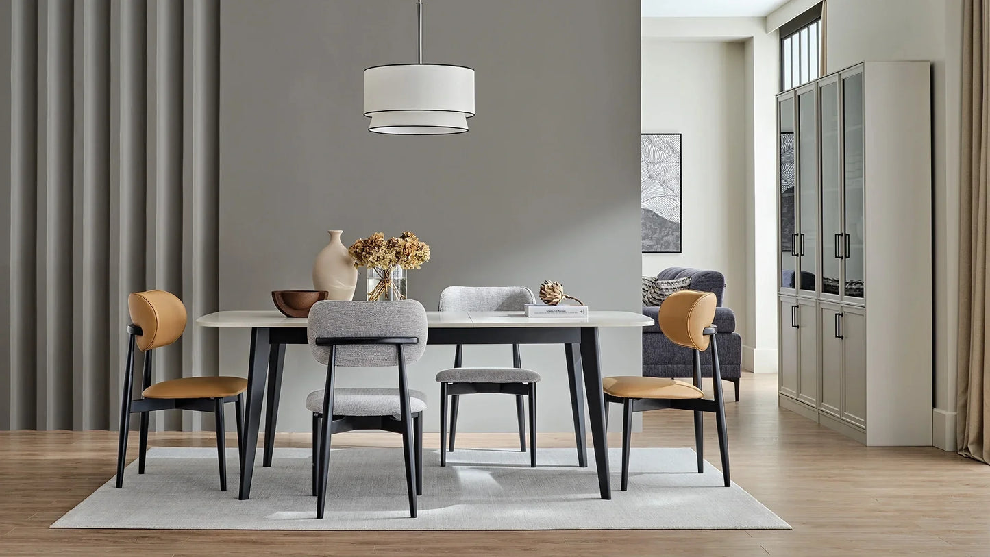 TRENTO Extendable Dining Table - 160 cm