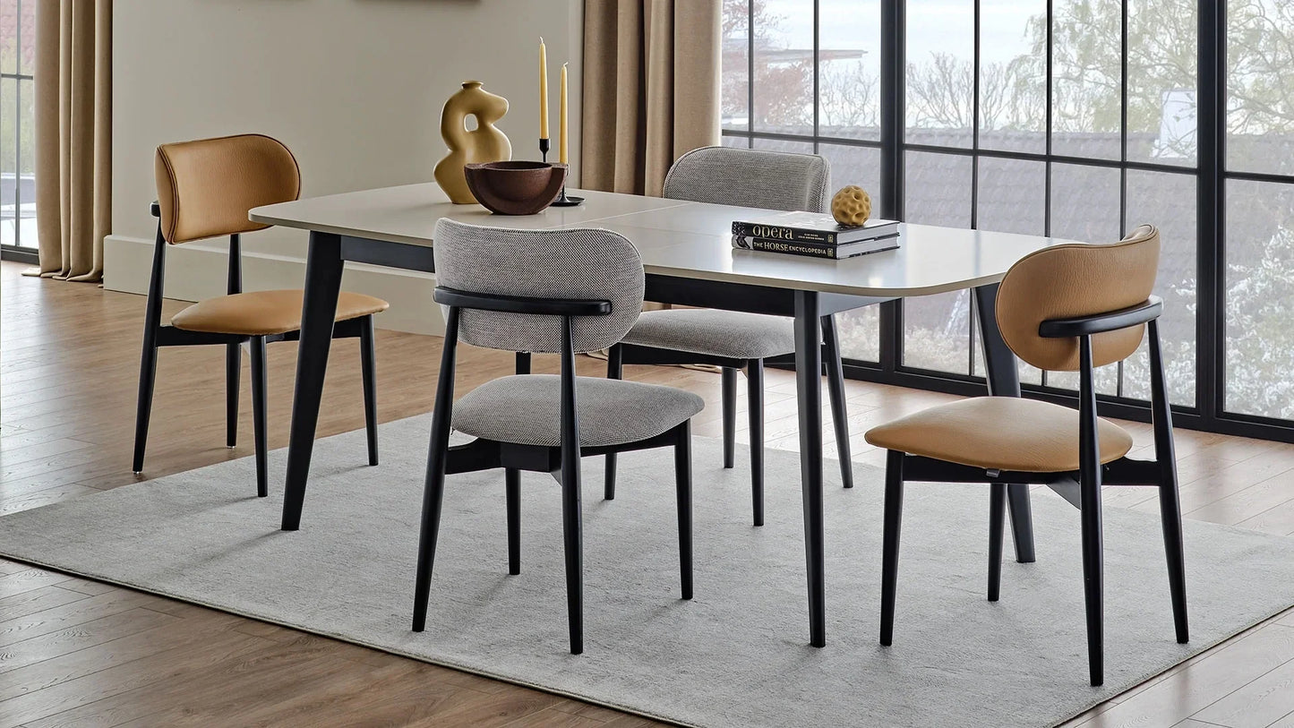 TRENTO Extendable Dining Table - 160 cm