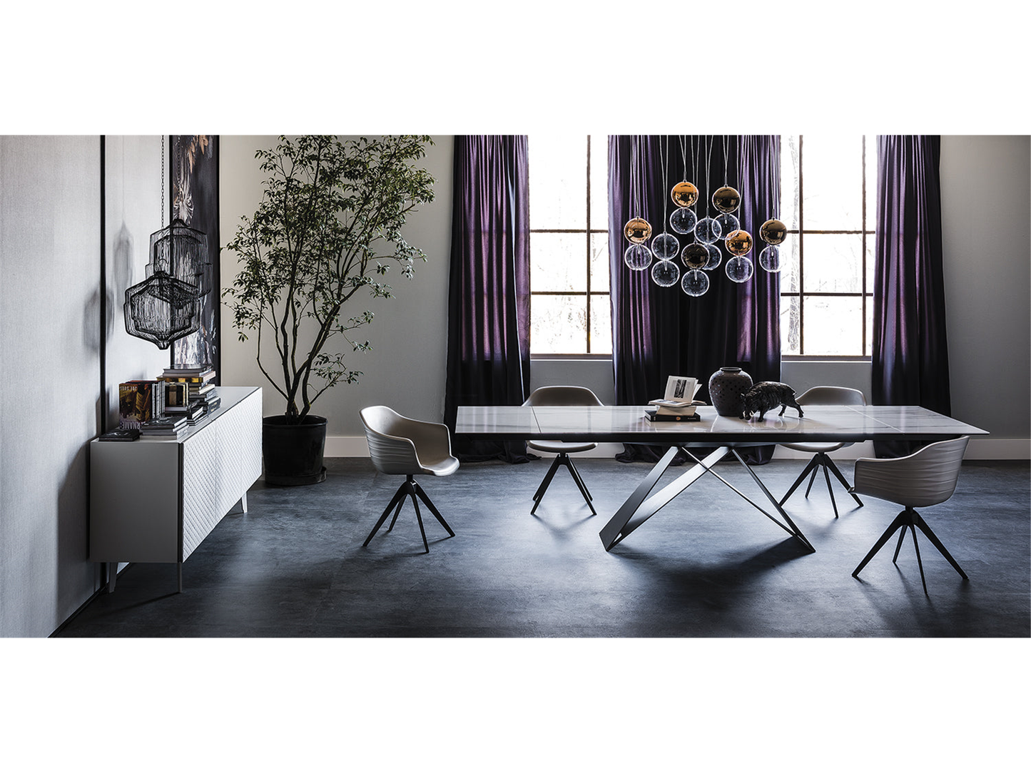 Table à manger Premier Keramik Drive - 78 W