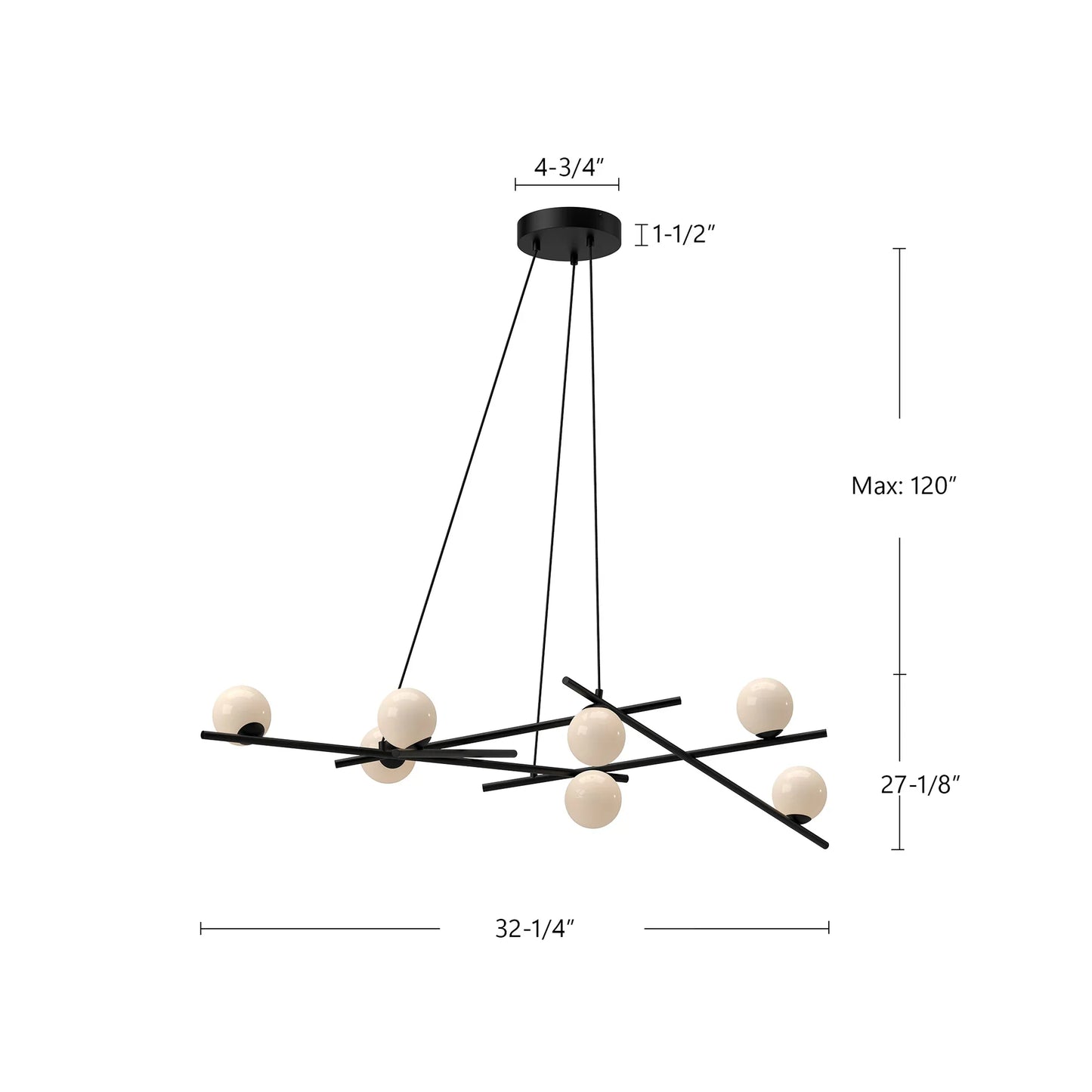 Lustre ARA 54 po