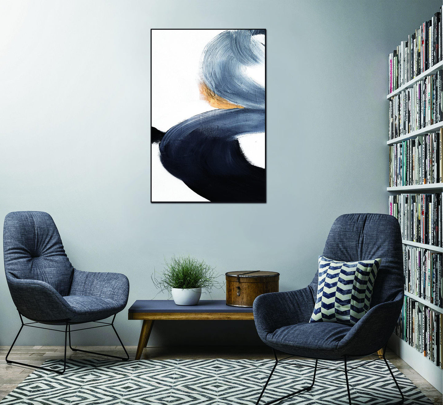 Stern Canvas Wall Art