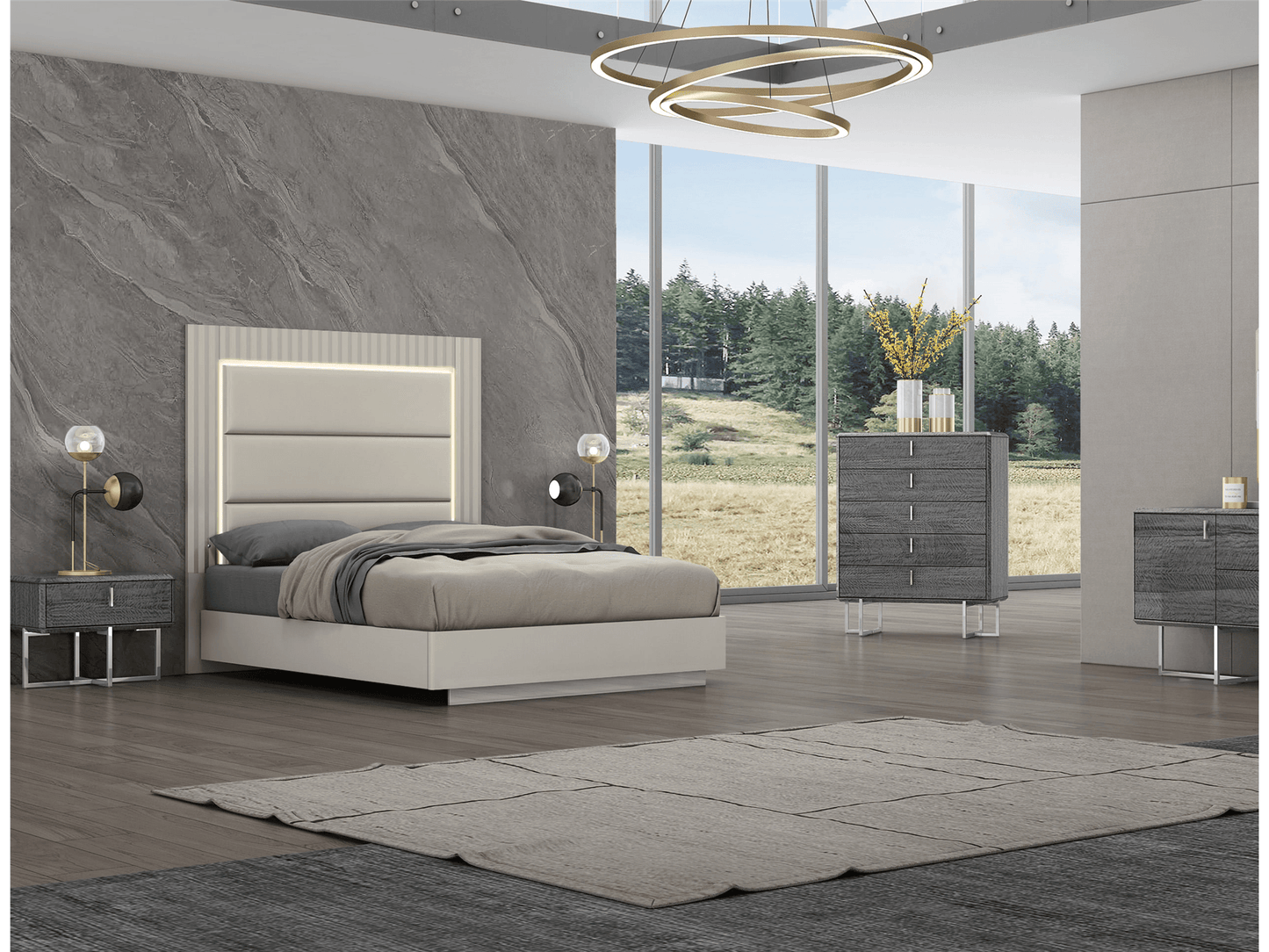 Jackson Chest of Drawers Grey