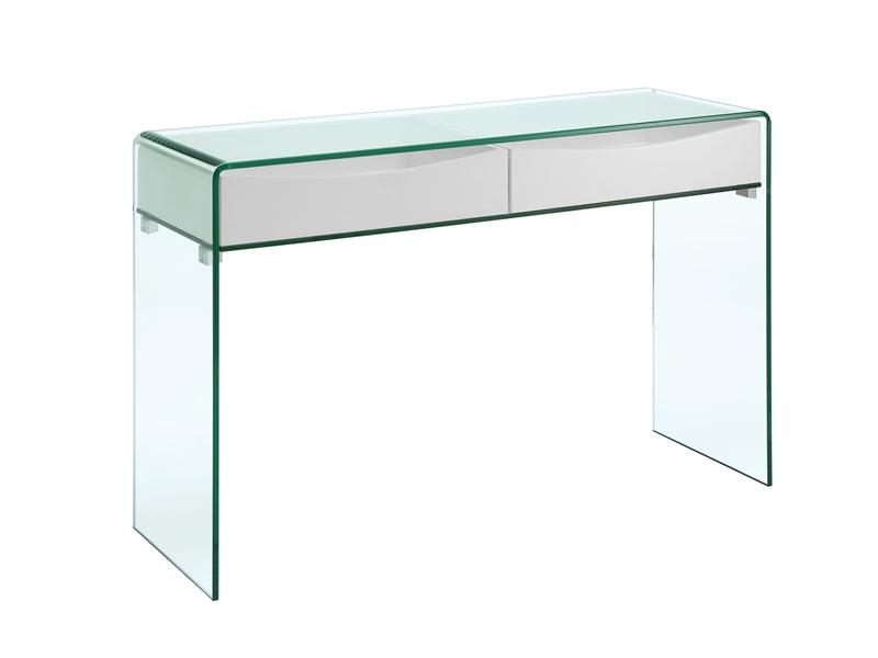 Table console Irina en blanc