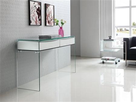 Table console Irina en blanc