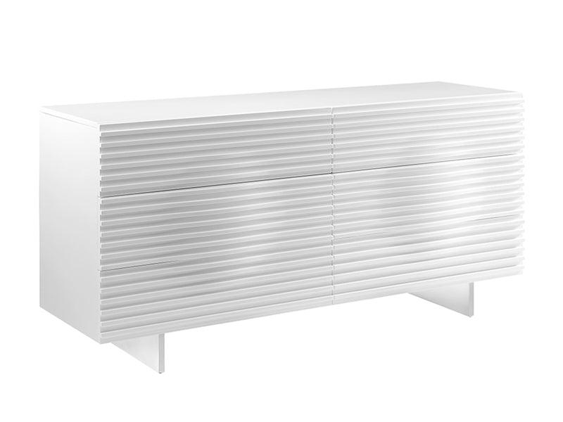 Luna White Dresser