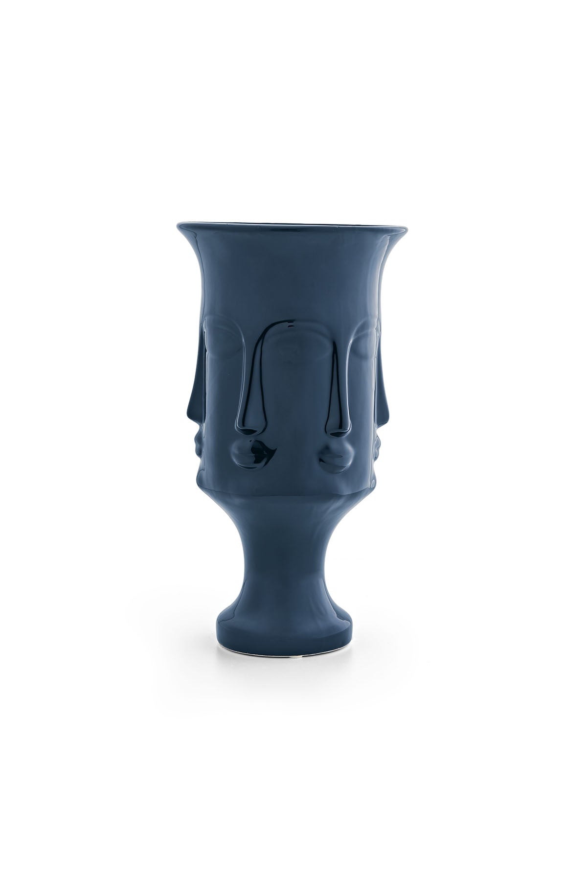 Zeus Night Blue Vase