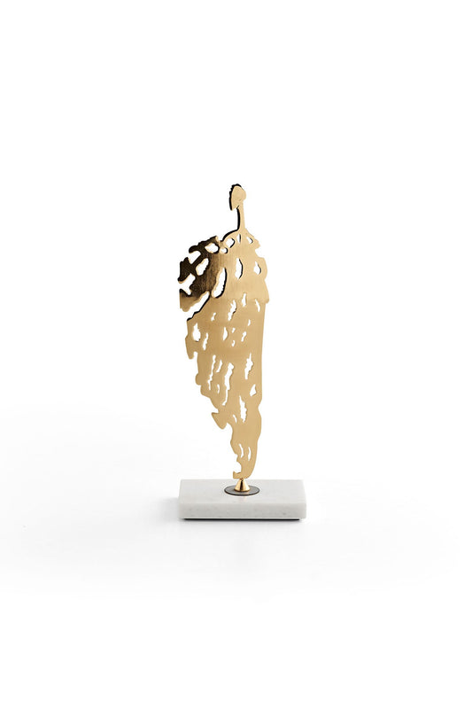 Abstract Gold Object