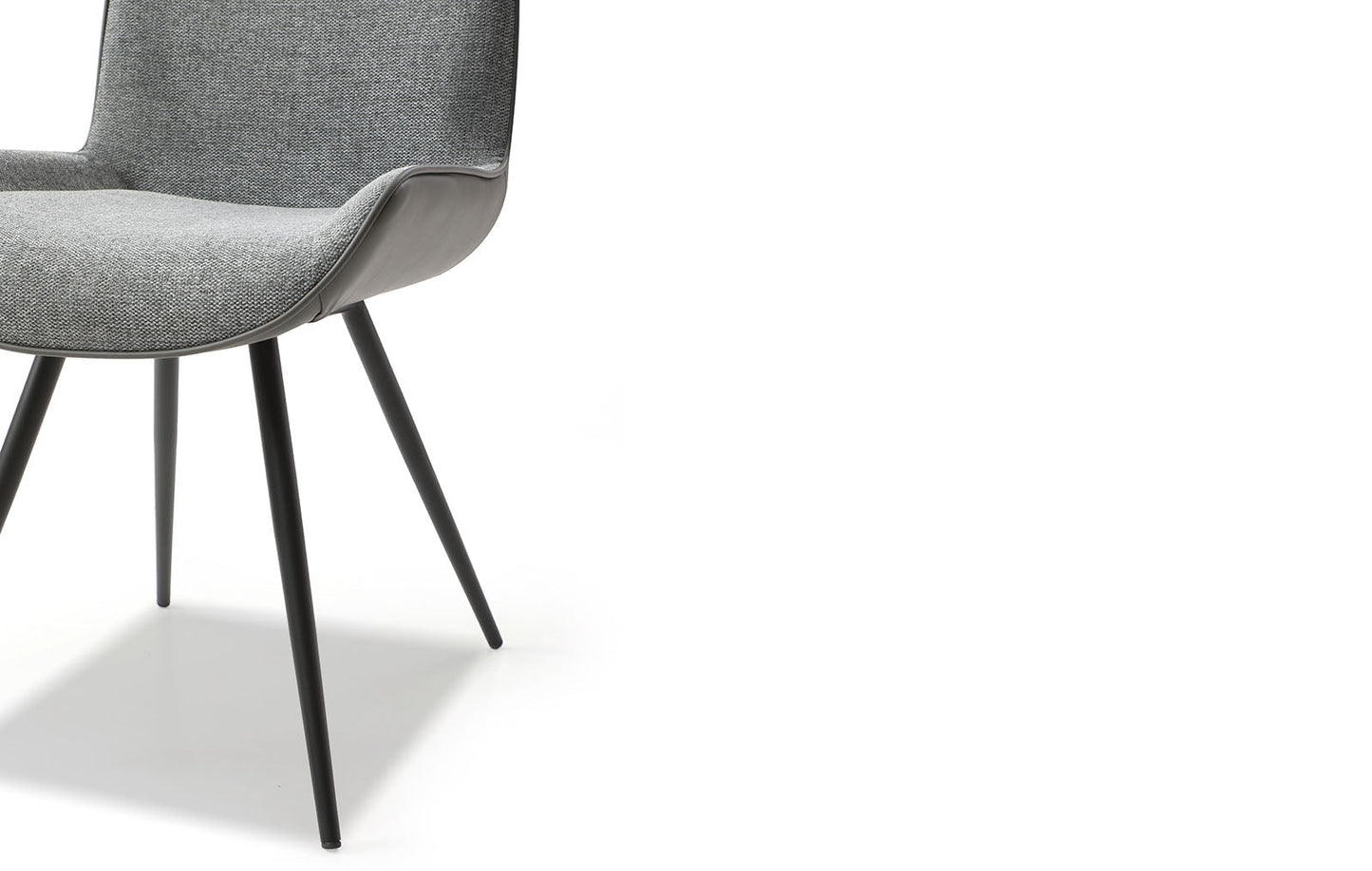 Chaise de salle à manger SE7EN | Gris