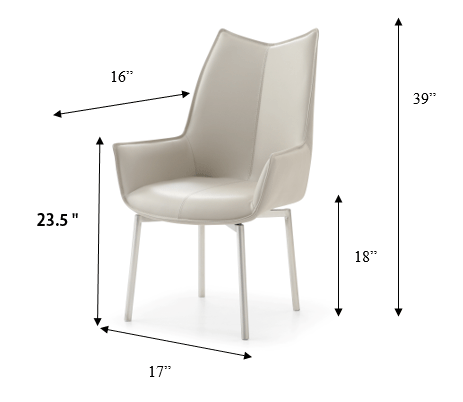 CHAISE PIVOTANTE EVA