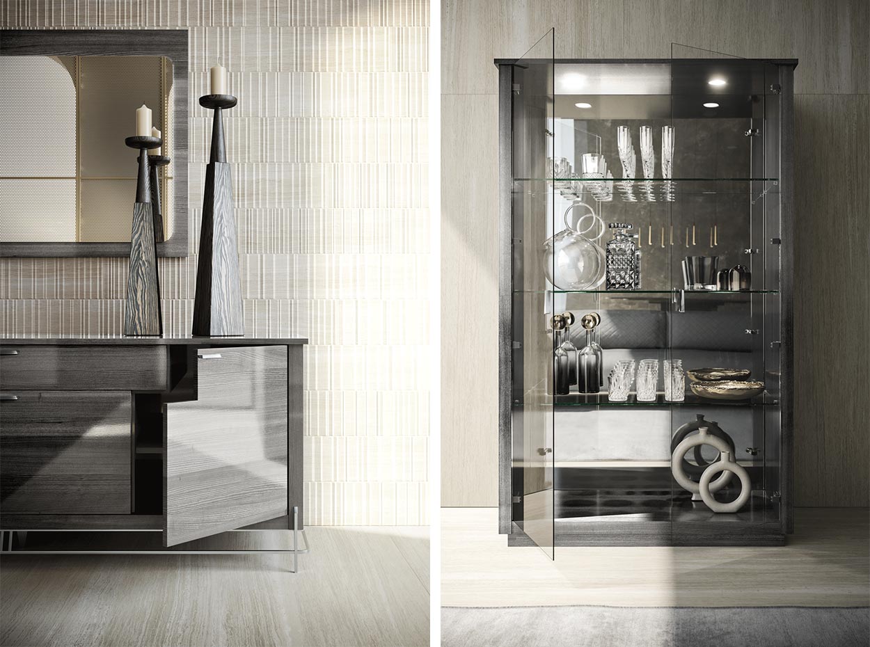 Vulcano Italian Modern Dining Room