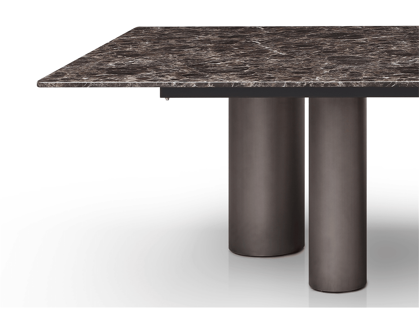 Table à manger Hightower en bronze noir