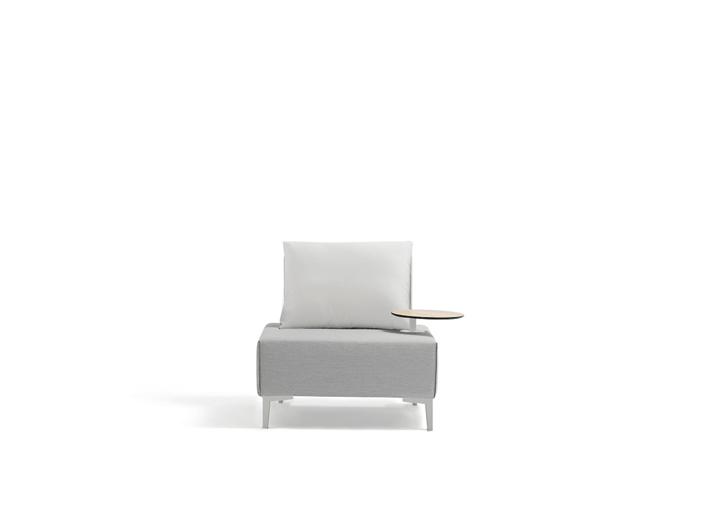 Chaise basse Helvius avec table
