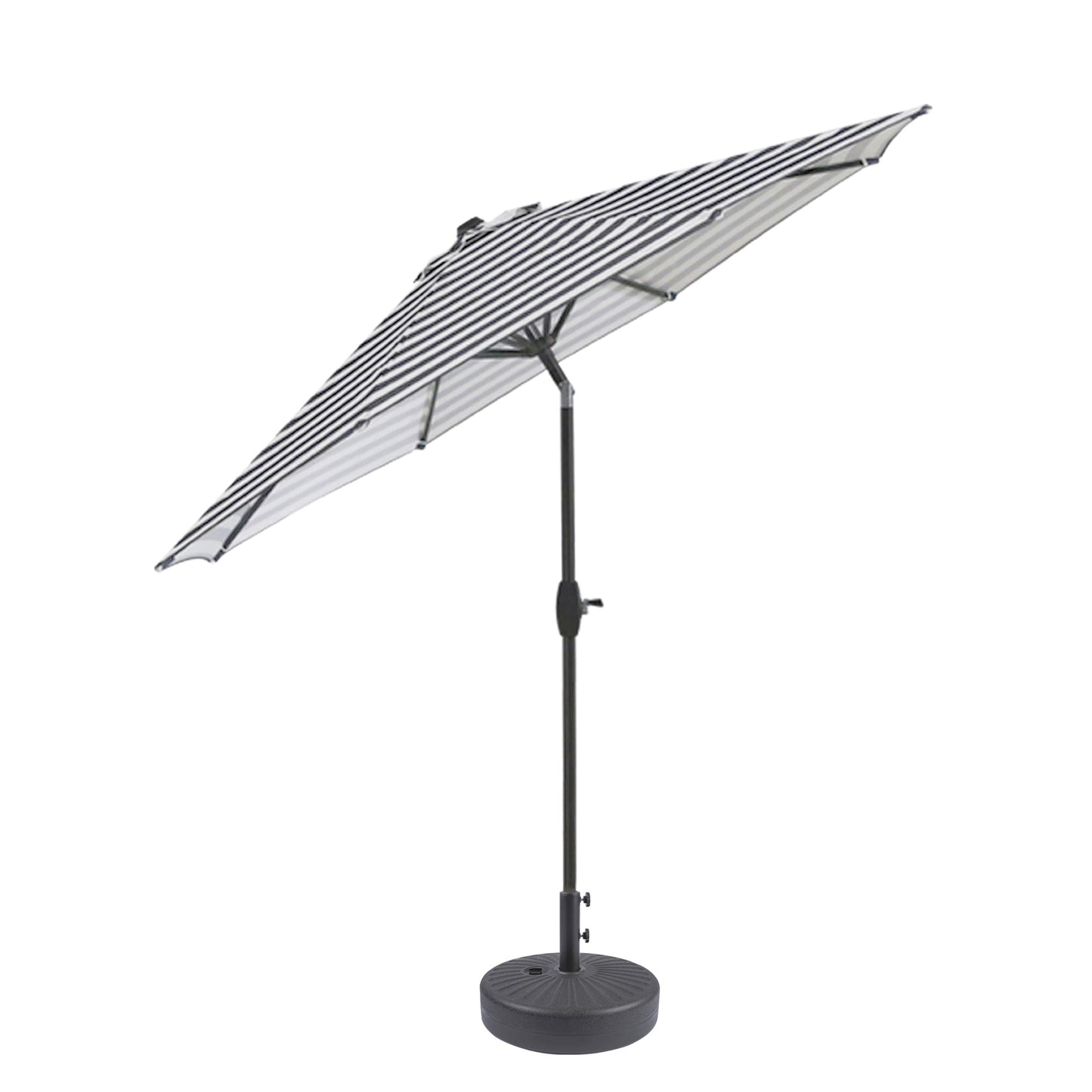 Parasol de patio Holme de 9 pieds et support de base