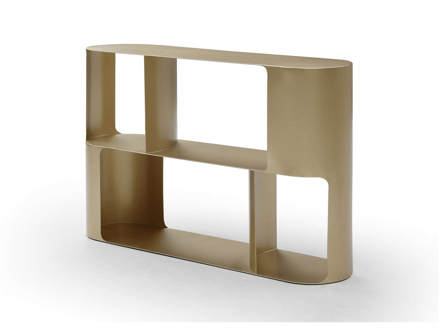 Table console Cadence dorée