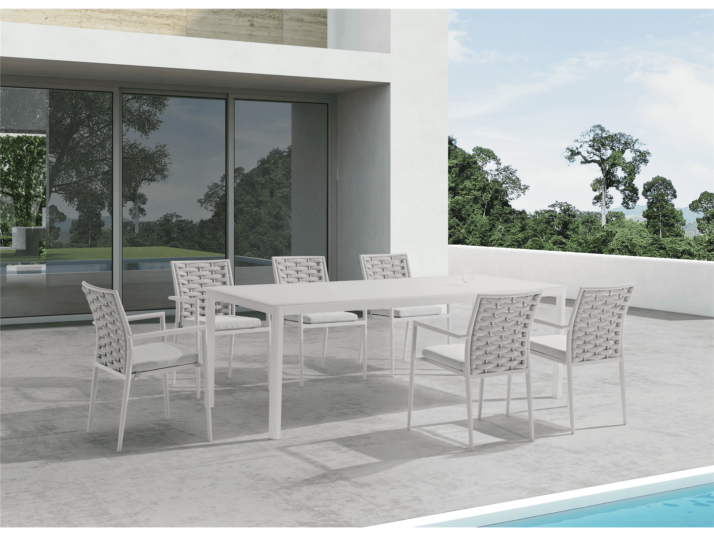 Nita Loop Dining Chair in Griege