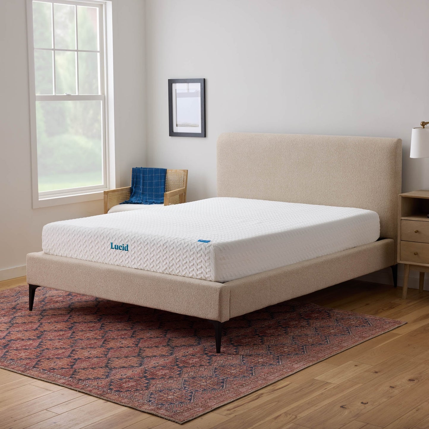 Matelas Lucid en mousse à mémoire de forme de luxe de 10 pouces