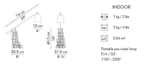LITTLE PEOPLE BOOM TOWN LAMP