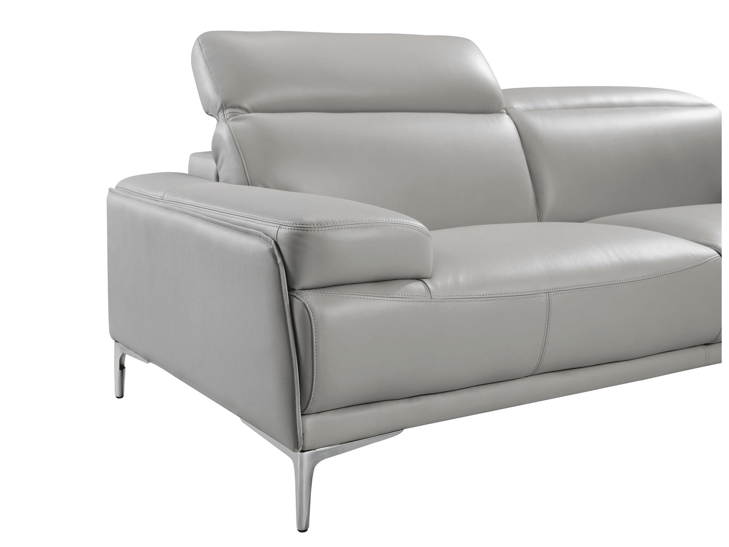 Canapé Archlight gris clair