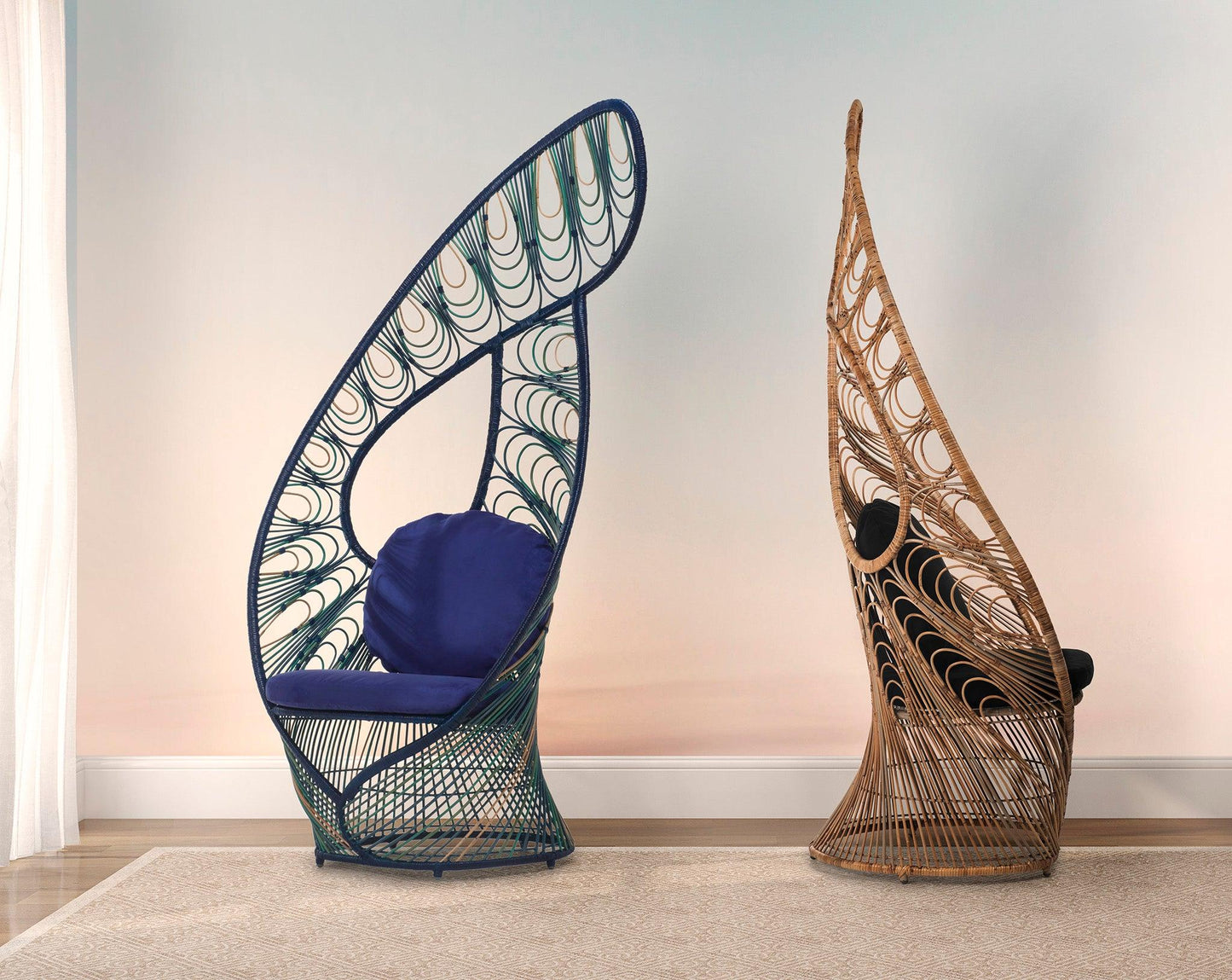 PEACOCK EASY CHAIR