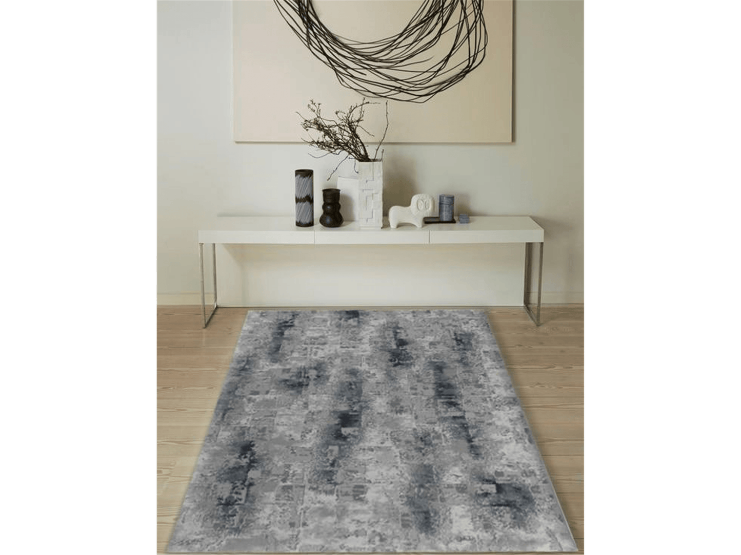 Tapis décoratif en acrylique Alexia