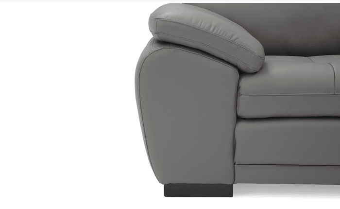 Miami Sectional Leather LHF Sofa + RHF Lovesesat