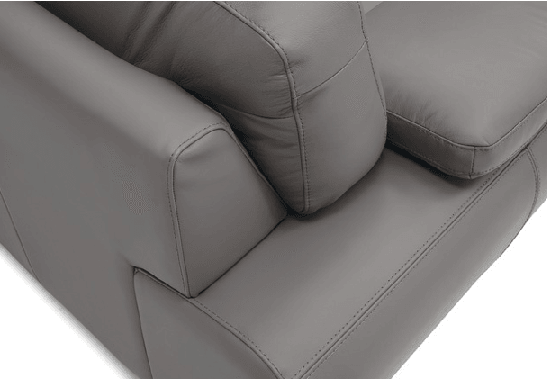 Miami Sectional Leather LHF Sofa + RHF Lovesesat