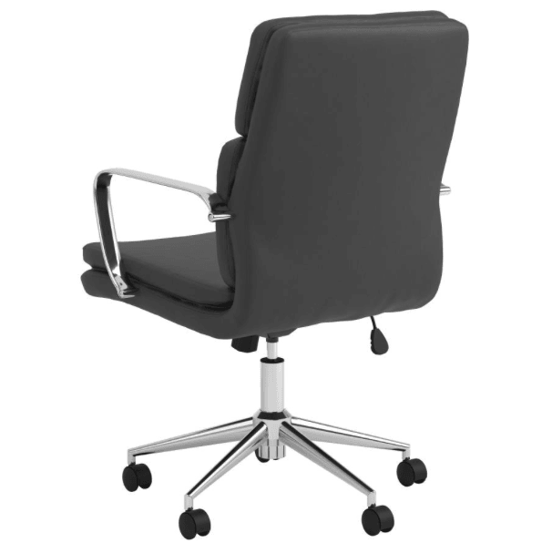 Mid century office chair mid back