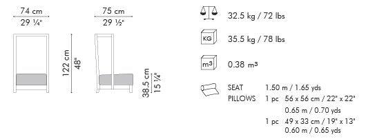 SUZY WONG EASY ARMCHAIR HIGH BACK