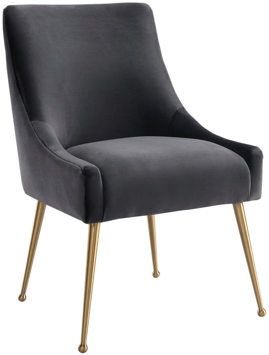 Chaise en velours Boston
