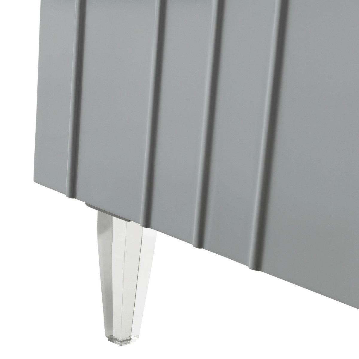 Buffet laqué demi-gris