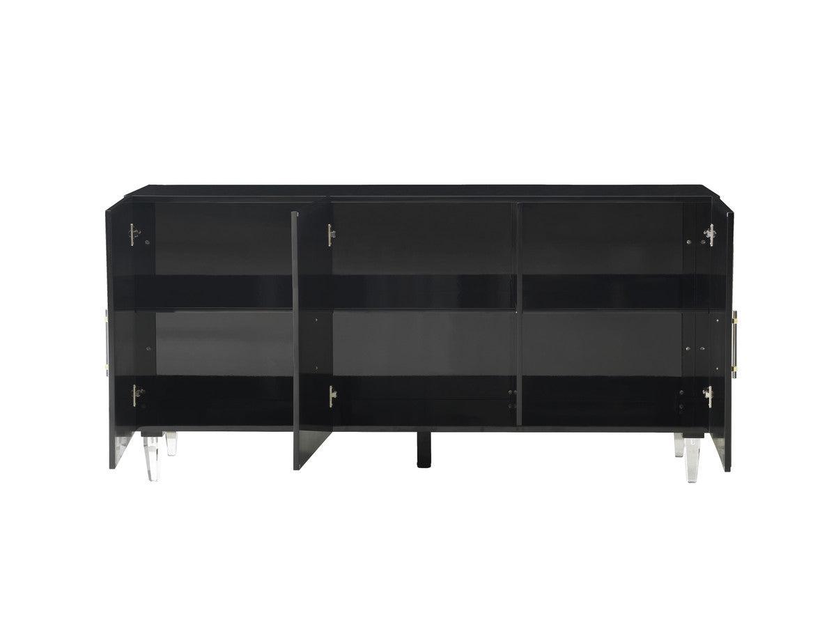 Buffet Fatum laqué noir