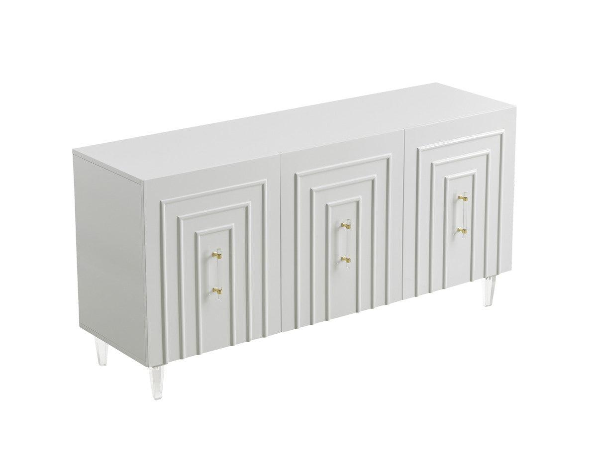 Buffet laqué blanc Fatum