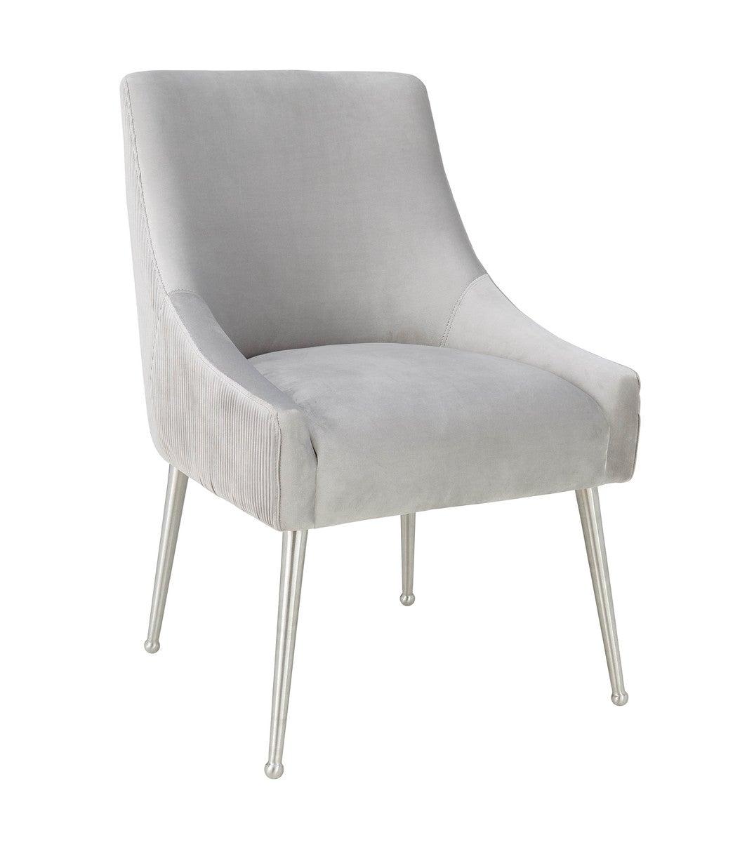 Chaise en velours Boston
