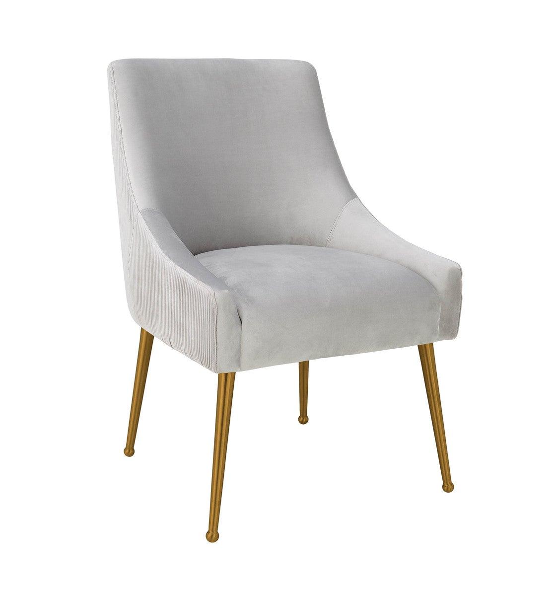 Chaise en velours Boston