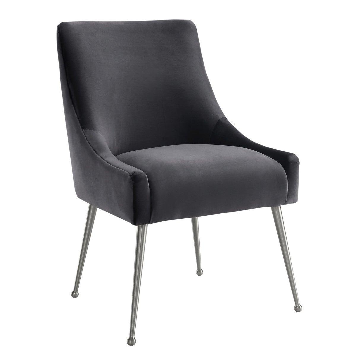 Chaise en velours Boston