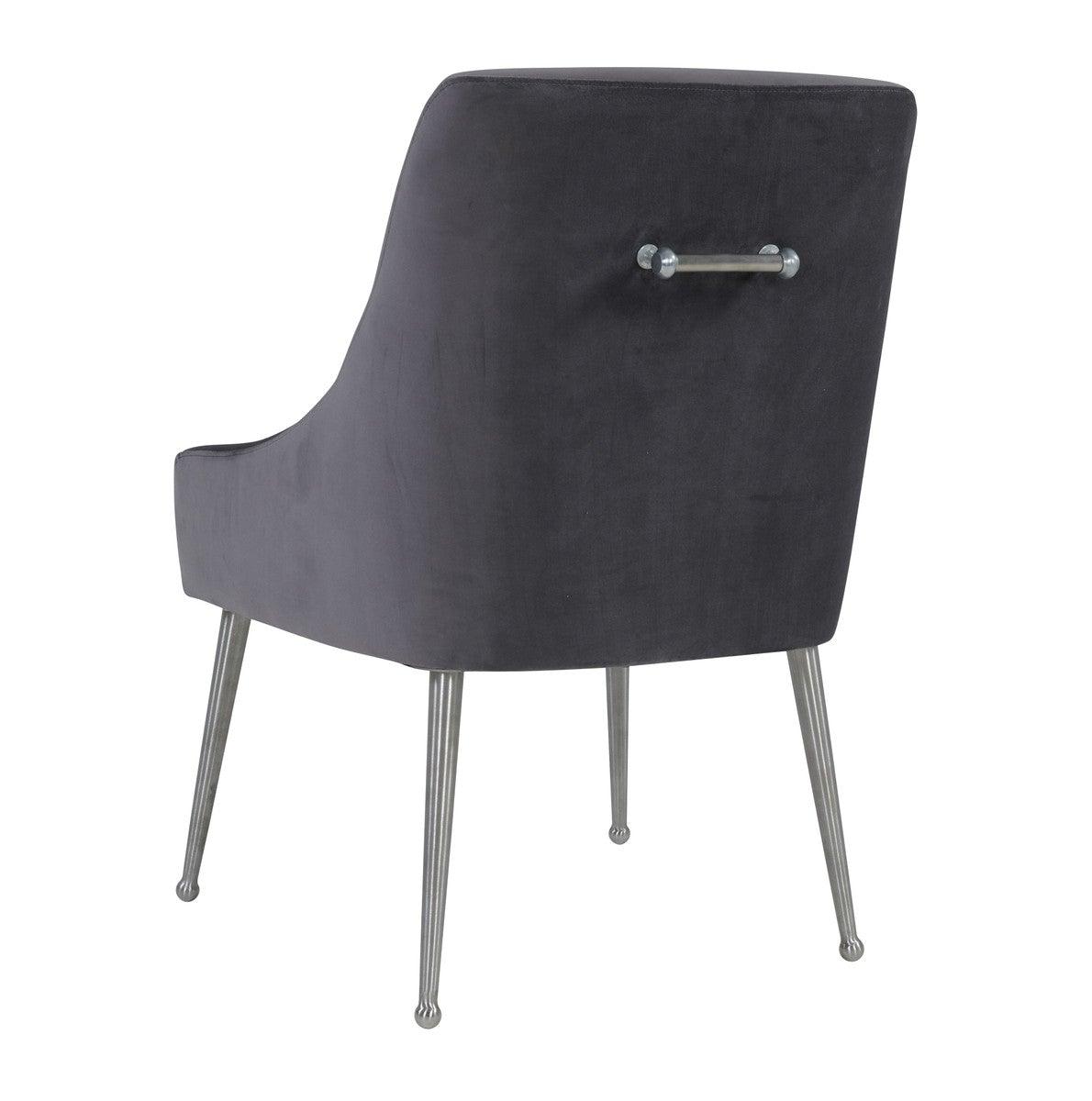 Chaise en velours Boston