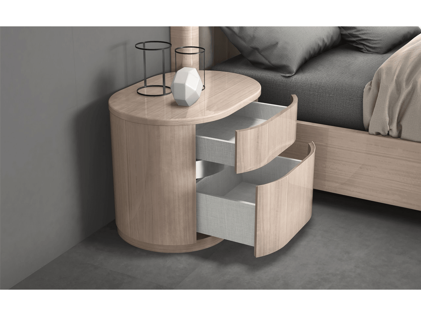 Dorothy Nightstand Beige