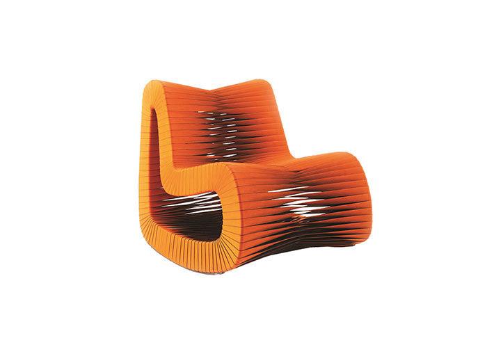 Seat Belt Rocking Chair in Green