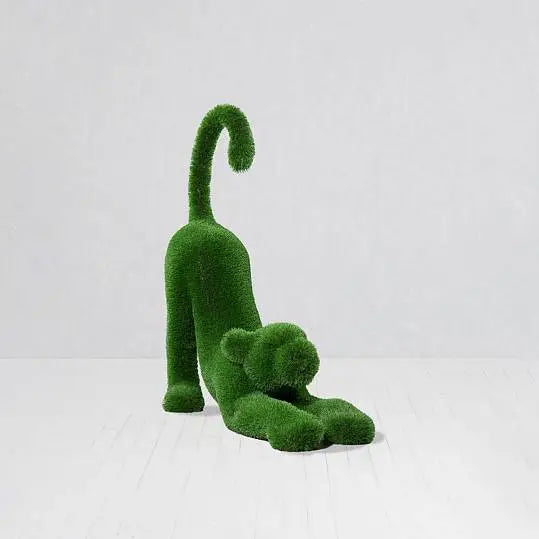 Grass Baby Lion Topiary