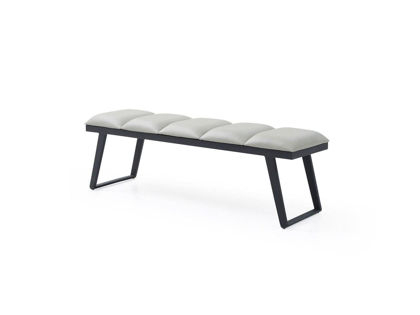 Nathan Bench in Dark Gray