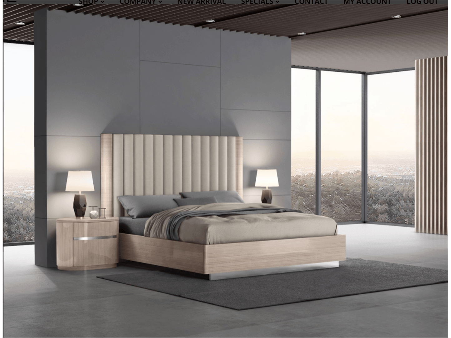 Ensemble de chambre à coucher Dorothy Queen