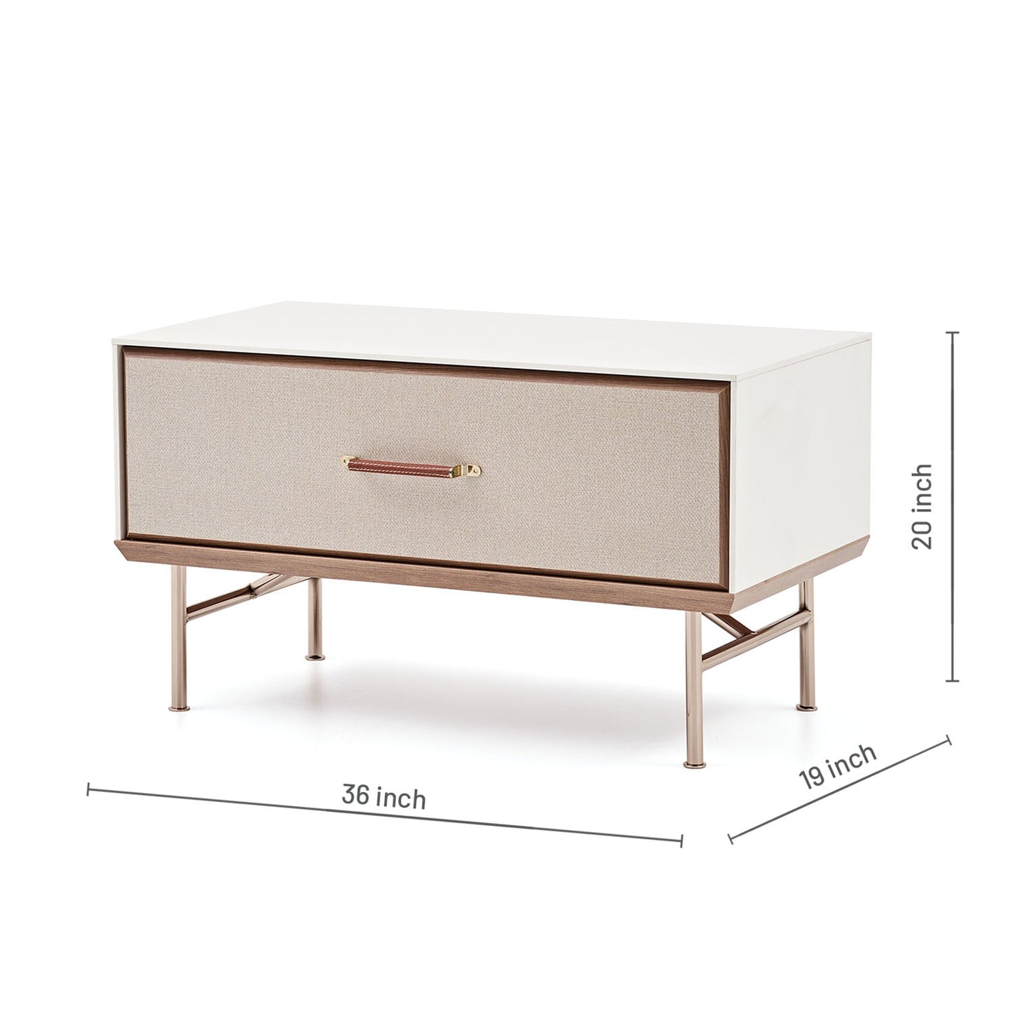 Module inférieur du meuble TV Brita 36'
