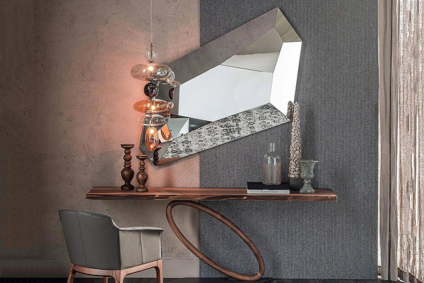MIROIR MURAL DIAMANT