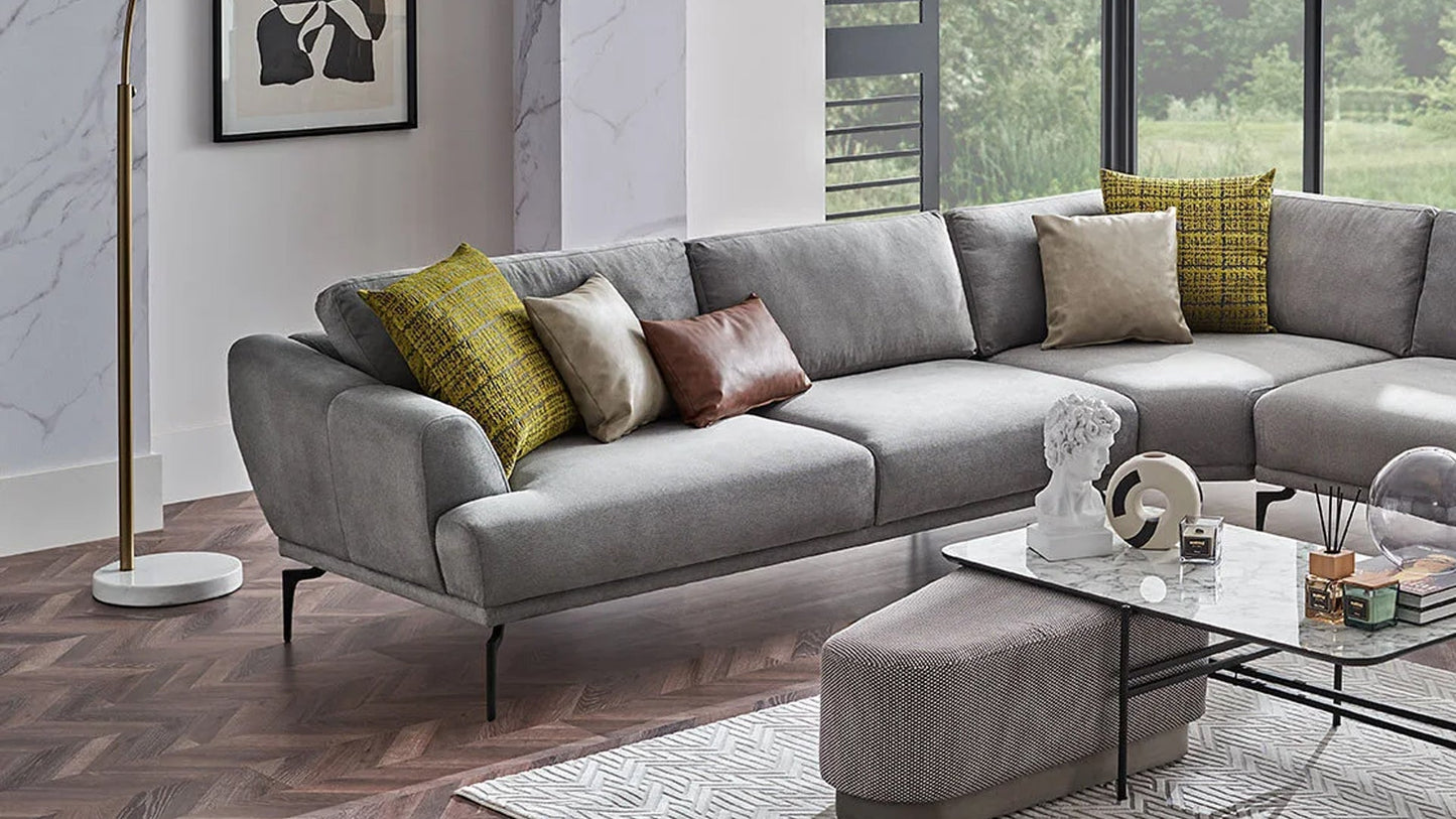 Canapé 2 places Giza avec accoudoirs