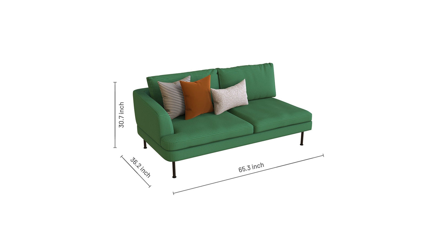 Module d'angle Joy 2 places - Accoudoir gauche