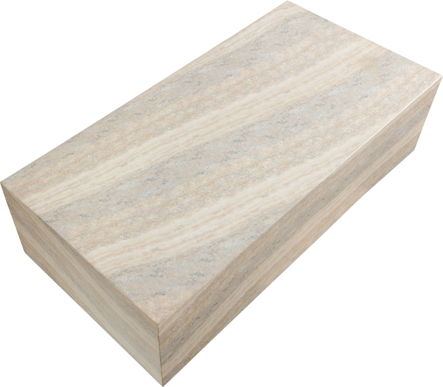 Table basse en travertin Petra
