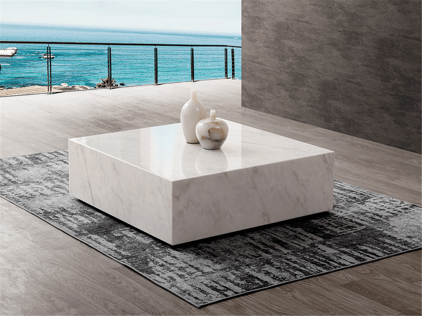 Table basse en marbre Kubo