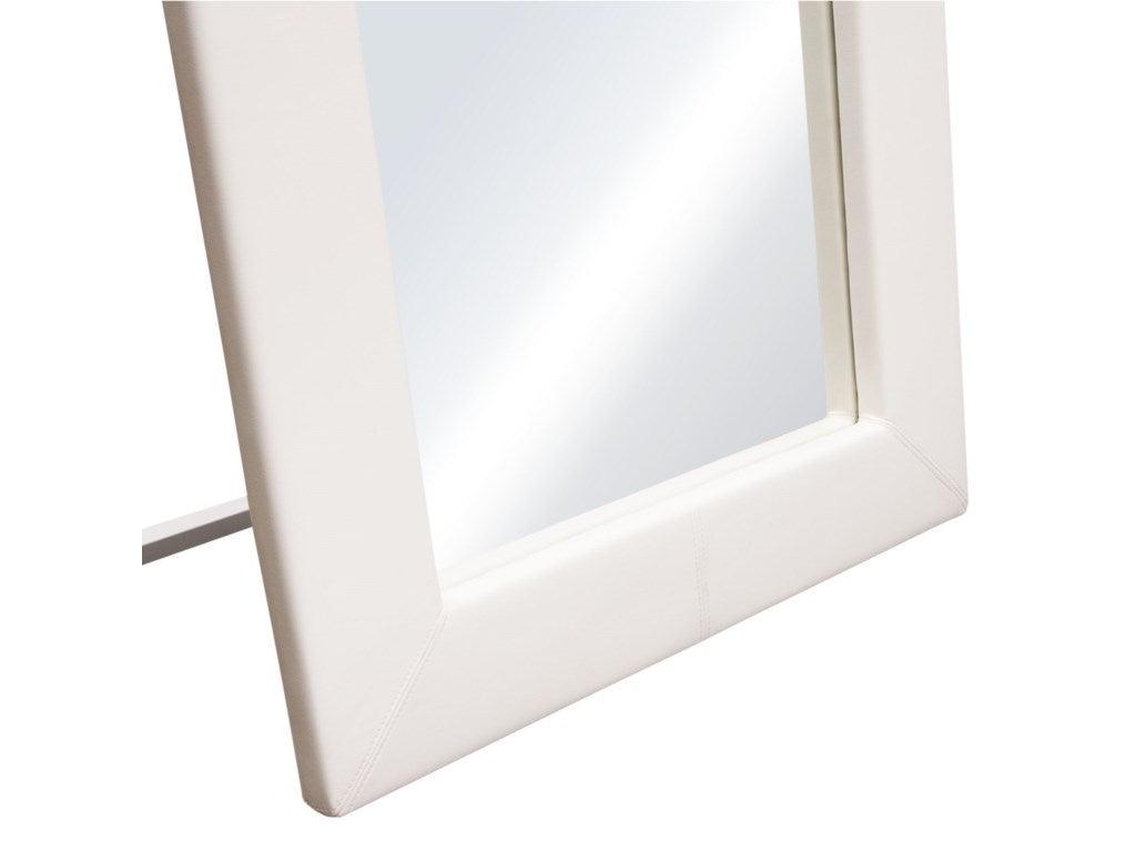 Miroir de sol rembourré Lucy