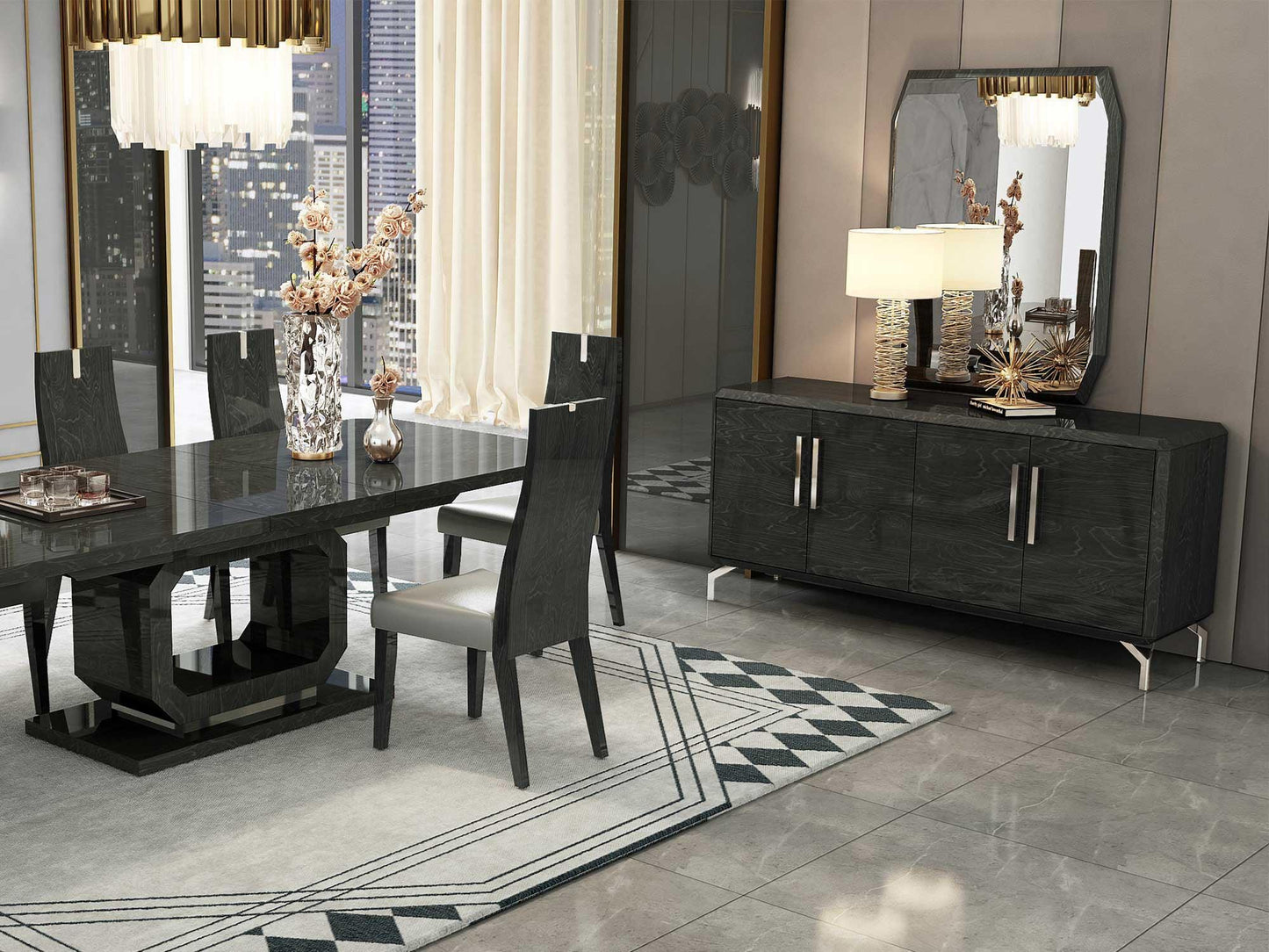 Buffet Madison Gris